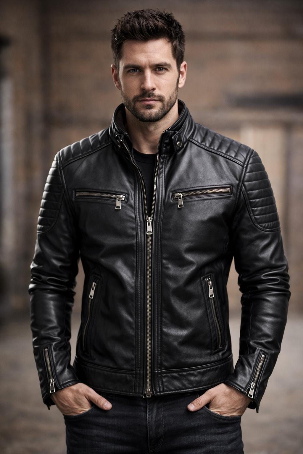 Men's Leather Jacket