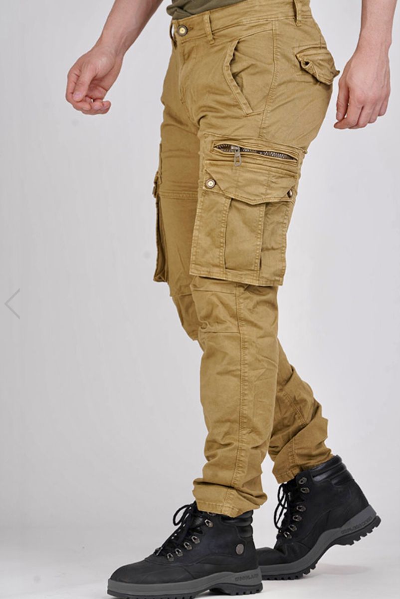 Denim Cargo Pants for Men