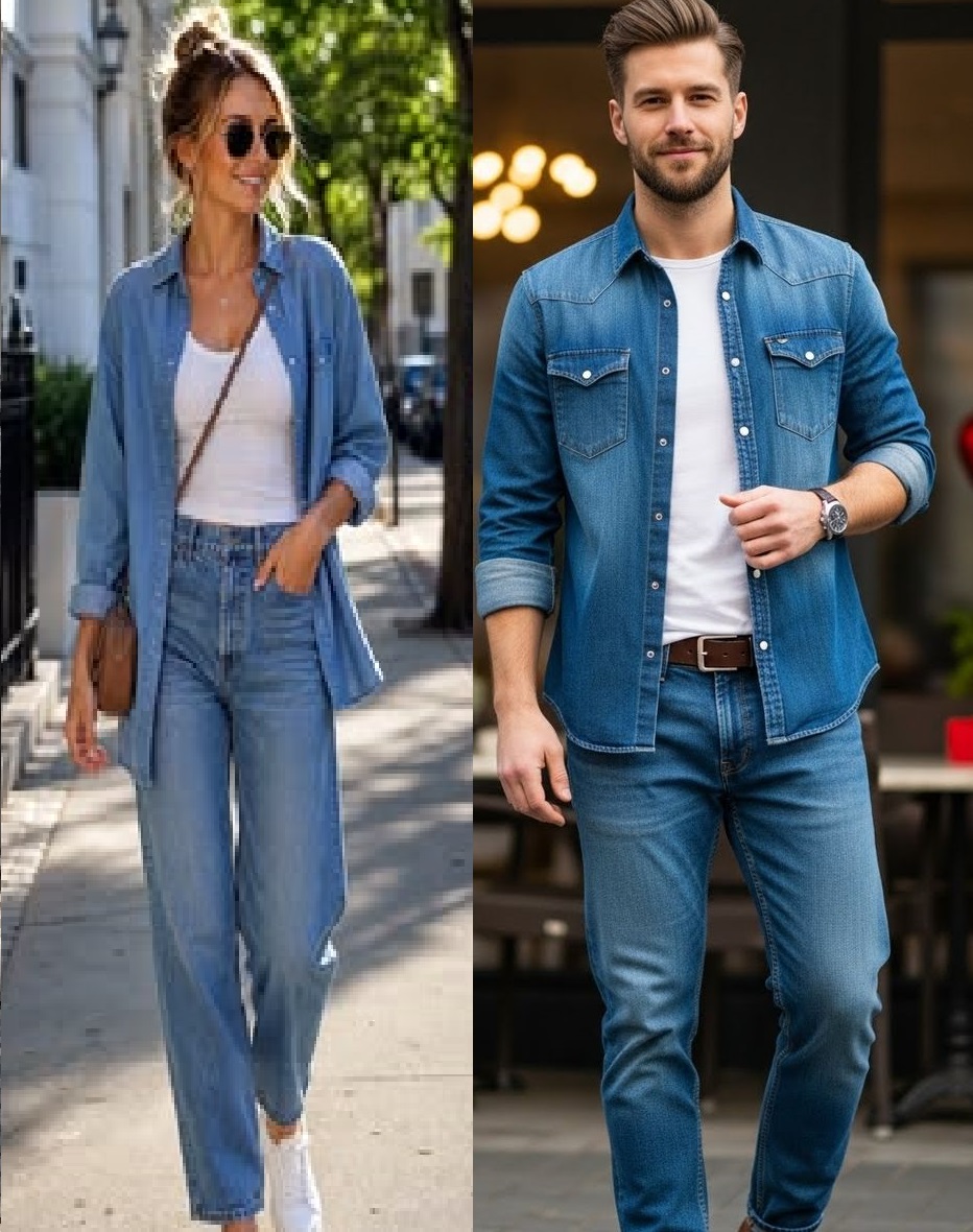 Denim Jacket Outfit for Men 1