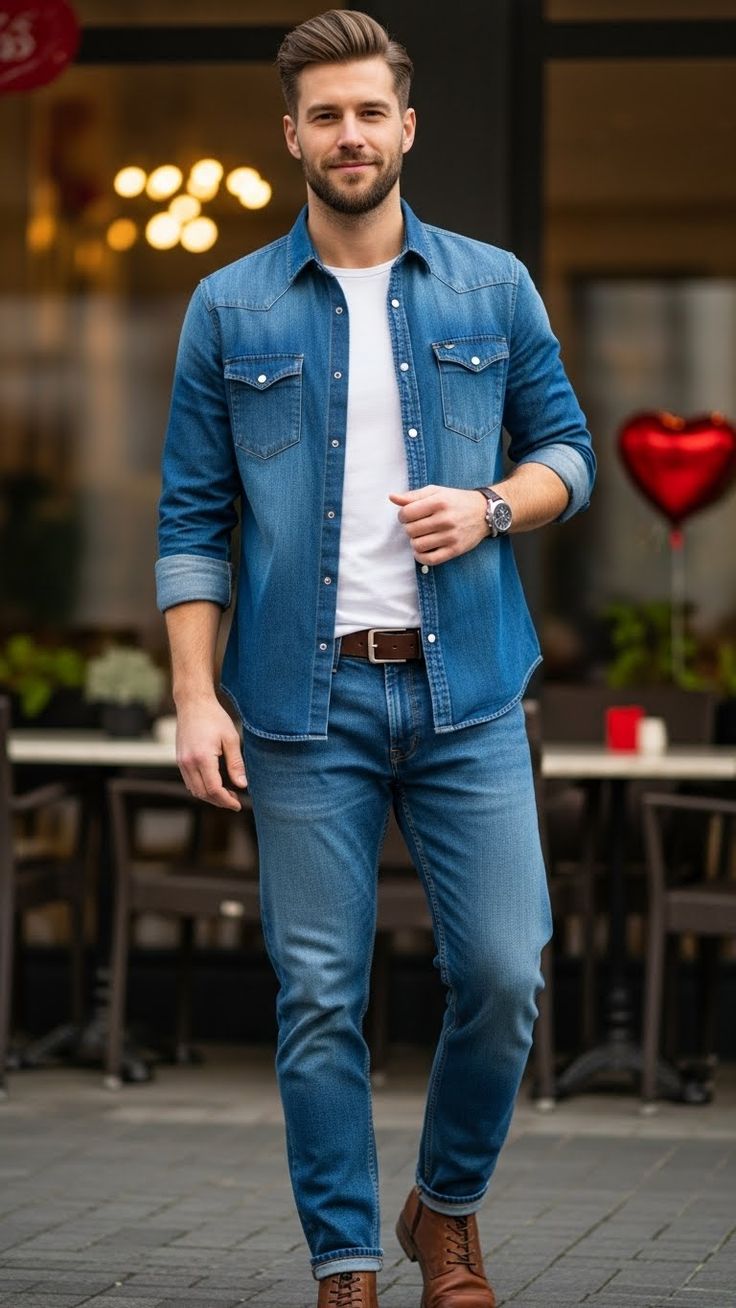 Denim Excusive Jacket for Men